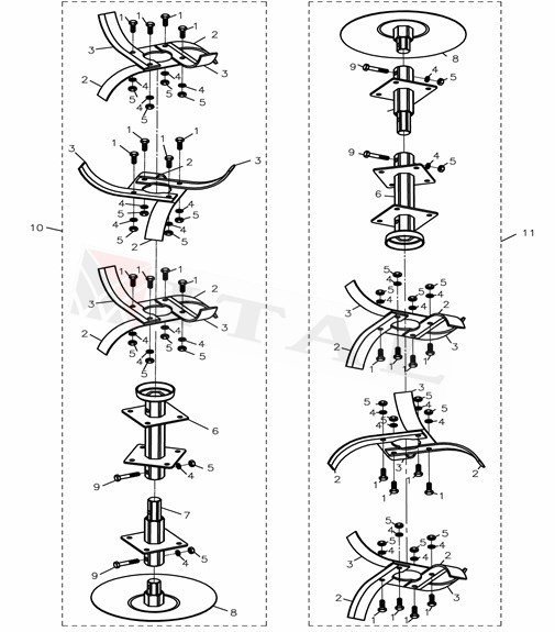 ITL-ÇAPA BIÇAK TAMBURU LC750 DIŞ 23MM