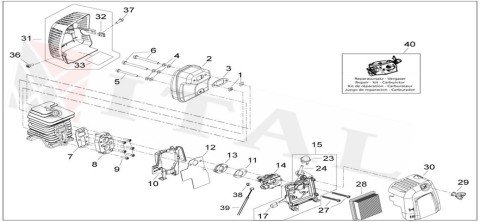 ITL-HAVA FİLTRE KAPAĞI SOLO 154