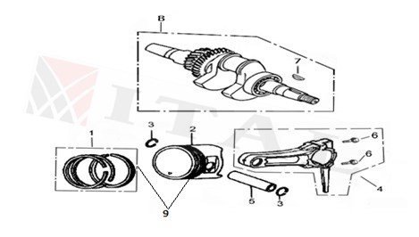 ITL-KRANK KOLU LC170F/HX210