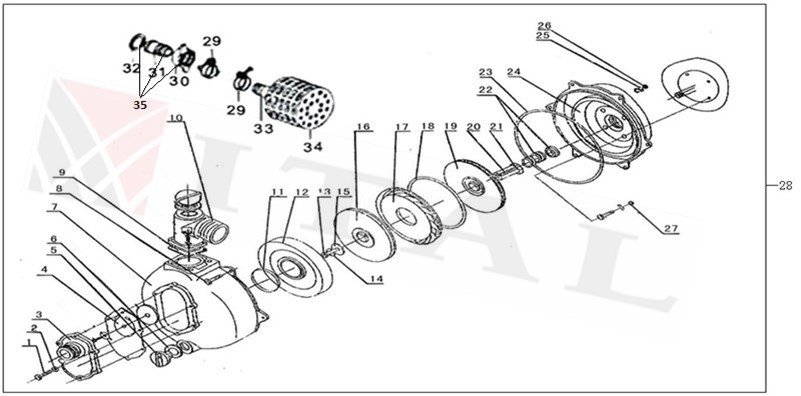 ITL-MEKANİK KEÇE LC50ZB60 2'' YÜKSEK BASINÇLI
