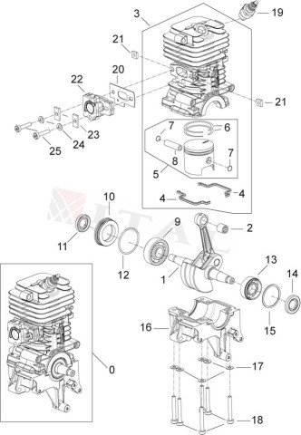 ITL-KRANK KEÇESİ SOLO 646/652/451 SOL 12X28X5