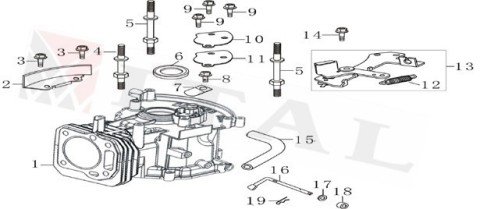 ITL-KRANK KEÇESİ LC1P61/65/70FA/LS5155 25X38X7 VOLANT