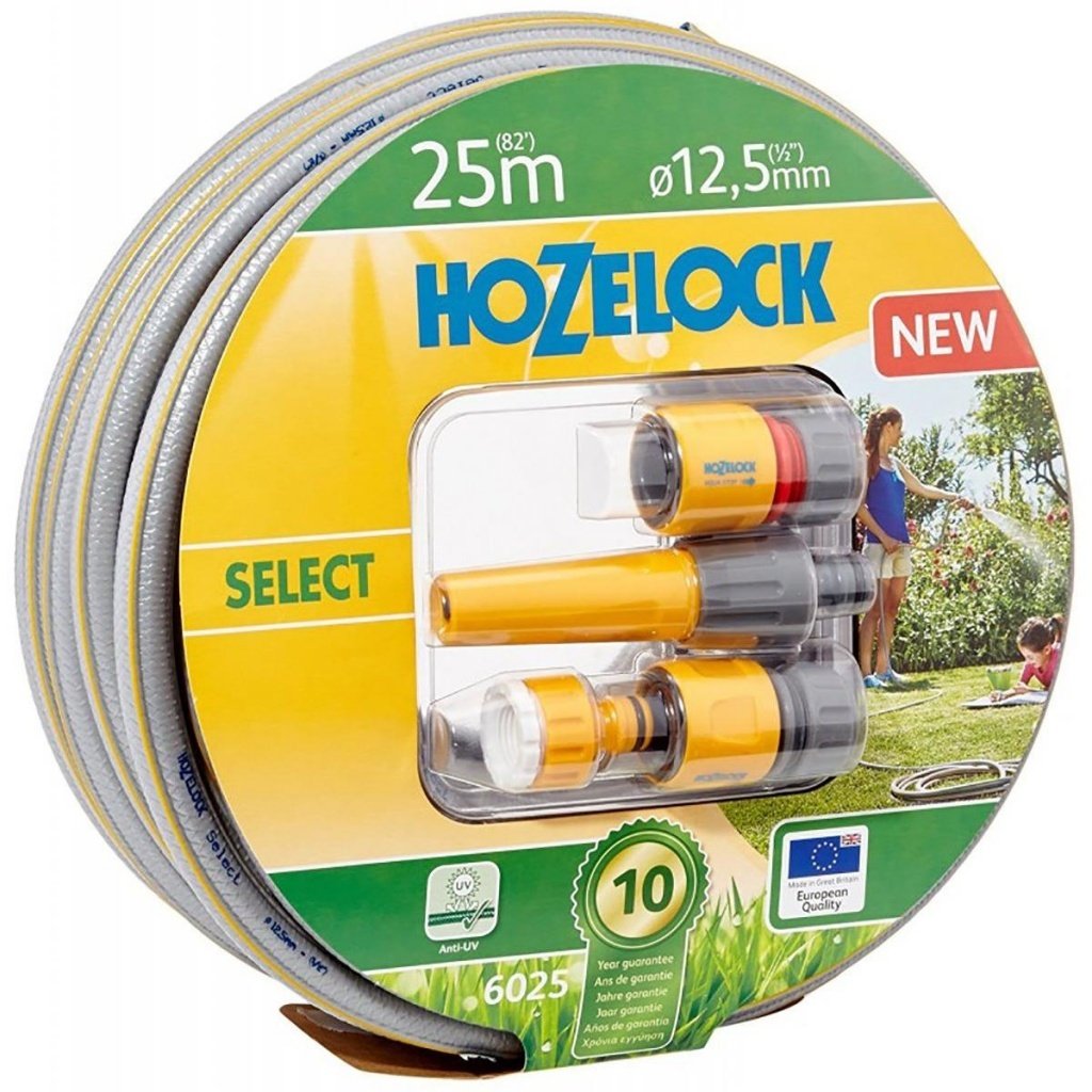Hozelock 6025P9000 25 m 1/2'' Select Hortumlu Hortum Seti