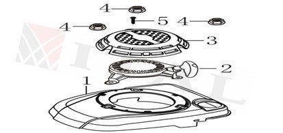 ITL-STARTER KAPAK ÜST MUH.1P61/65FA