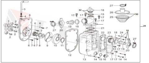 ITL-MEKANİK KEÇE LC40Z/WP10B 1,5''