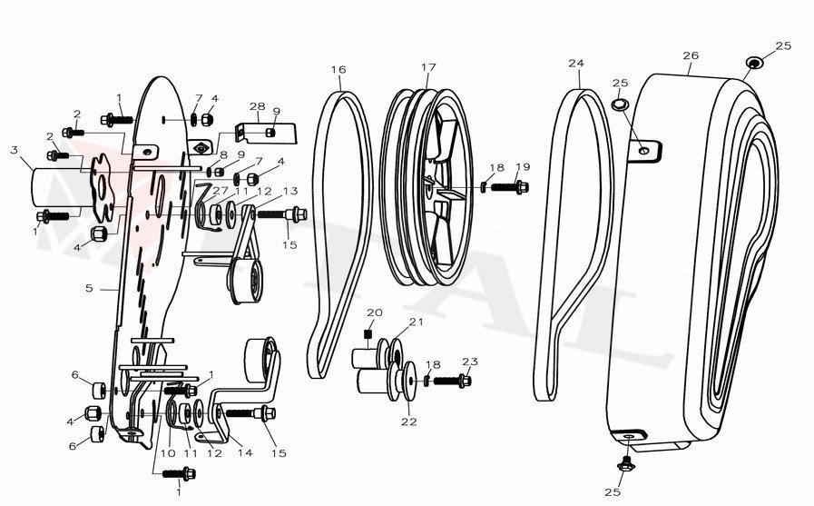 ITL-ÇAPA KAYIŞI 2 LC600