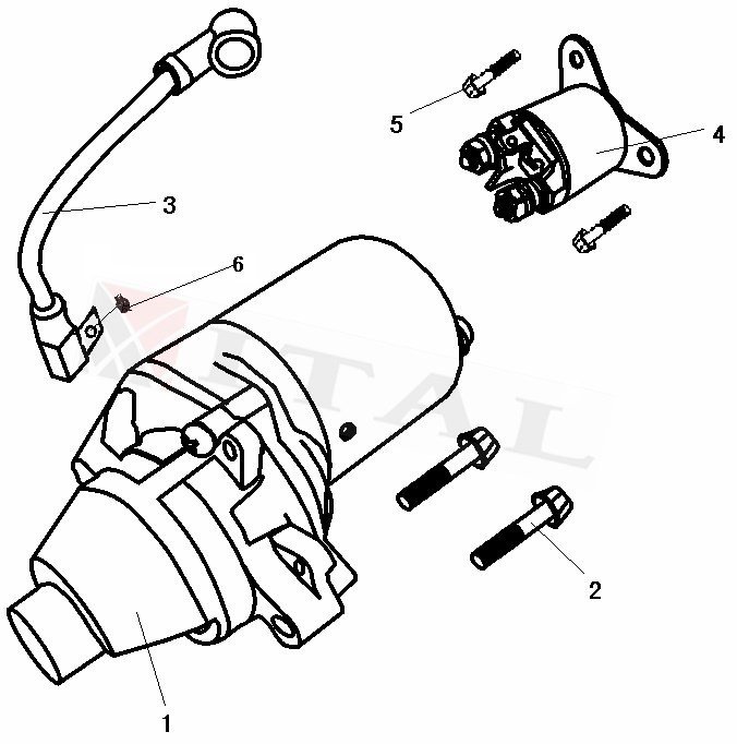 ITL-MARŞ MOTORU OTOMATİĞİ LC3000DDC/200FD