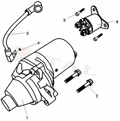 ITL-MARŞ MOTORU OTOMATİĞİ LC3000DDC/200FD