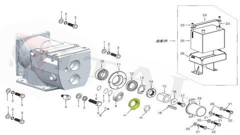 ITL-ŞAFT MİLİ PULU HYUNDAI DİZEL ÇAPA