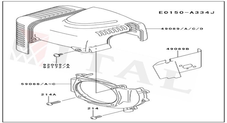 ITL-VOLANT MUHAFAZA KAPAĞI KAW. TH48