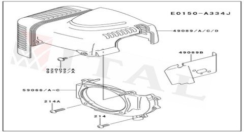 ITL-VOLANT MUHAFAZA KAPAĞI KAW. TH48