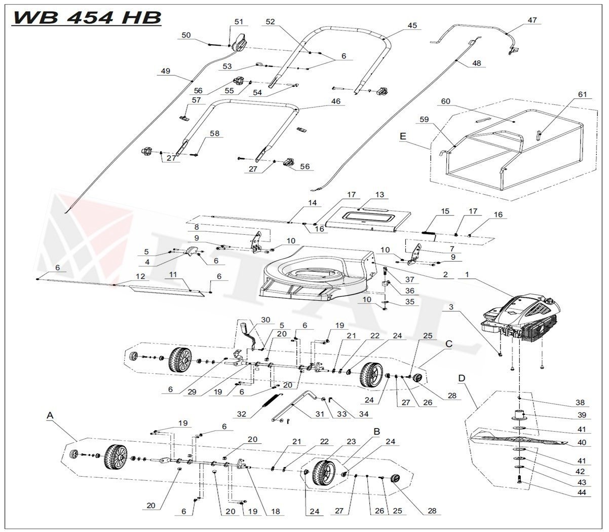 ITL-GAZ TELİ WB454HB