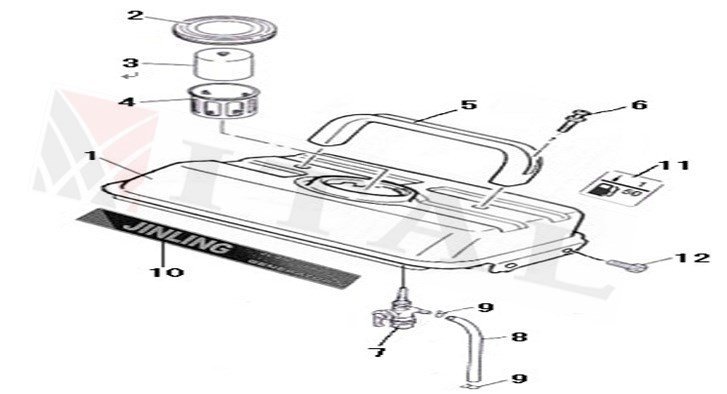 ITL-DEPO KAPAĞI ÇANTA JENERATÖR HHY960/950