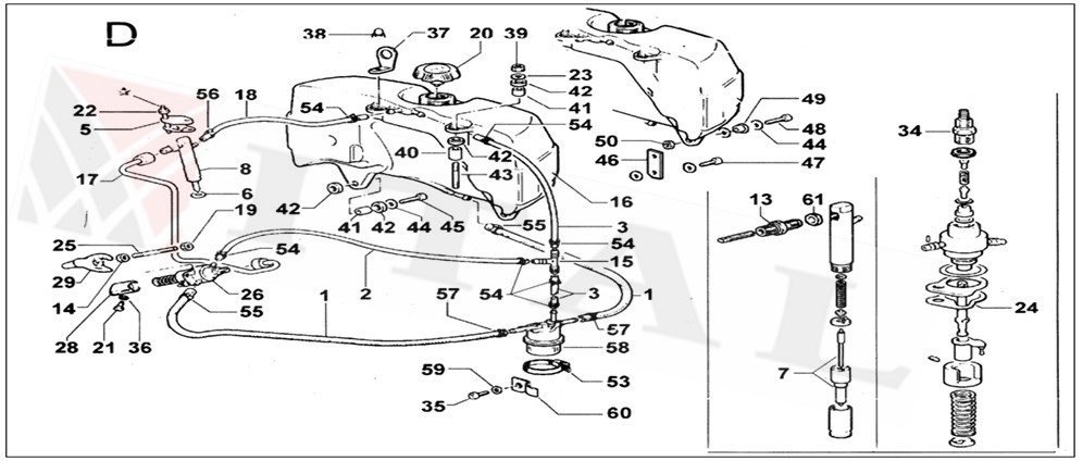 ITL-DEPO KAPAĞI DİZEL 12 HP KM500