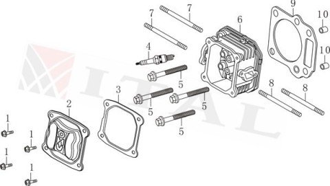 ITL-SİLİNDİR KAFASI LC1P61/65FA