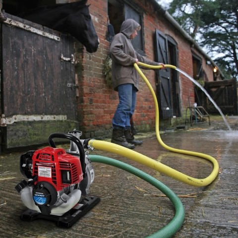 HONDA WX10 T E1 Motopomp Benzinli SU MOTORU Su Pompası / 1,5 BG / 1” ÇIKIŞ ÇAPI