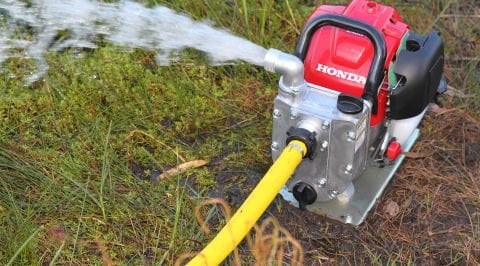 HONDA WX10 T E1 Motopomp Benzinli SU MOTORU Su Pompası / 1,5 BG / 1” ÇIKIŞ ÇAPI