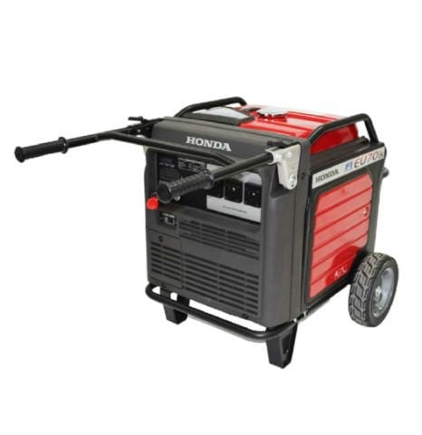 HONDA EU70 IS1 GT (Marşlı, Tekerlekli) Benzinli İNVERTÖRLÜ JENERATÖR / 7 kVA / Monofaze