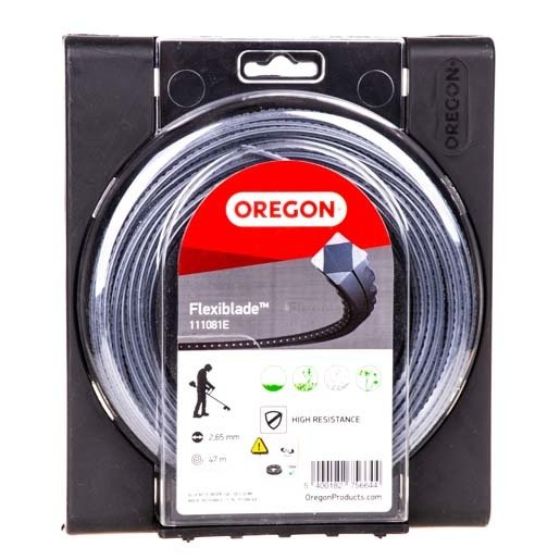 OREGON MİSİNA 2.65mm 47m SİYAH FLEXIBLADE / TIRTIKLI MİSİNA / 2.6 mm / 111081E