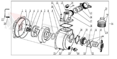 ITL-SU ÇARKI LC25ZB 1'' Y.MODEL
