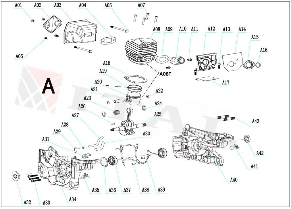ITL-EGZOZ CONTASI HYUNDAI 550/650/700/G4500/5200