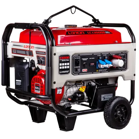 LC13000S EUR5 JENERATÖR 10 kW MARŞLI ATS SOKETLİ TRİFAZE