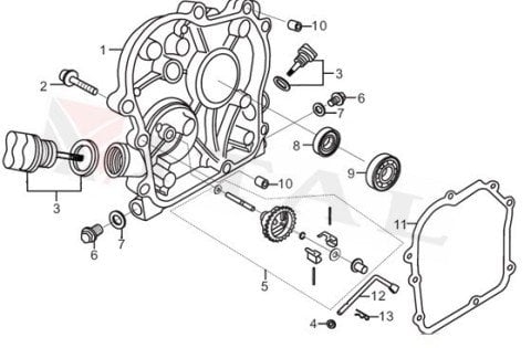 ITL-REGÜLATÖR DİŞLİSİ LC152F/LC25Z/LC40Z