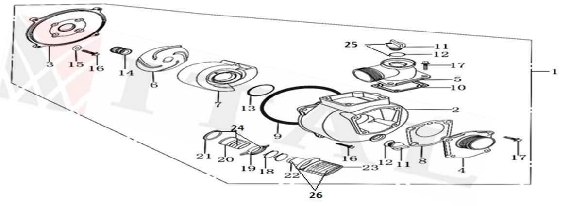 ITL-SU ÇIKIŞ DİRSEĞİ LC50ZB/WP50/DHY50