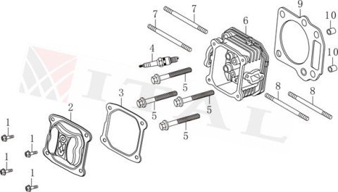 ITL-SİLİNDİR KAFASI LC1P70FA