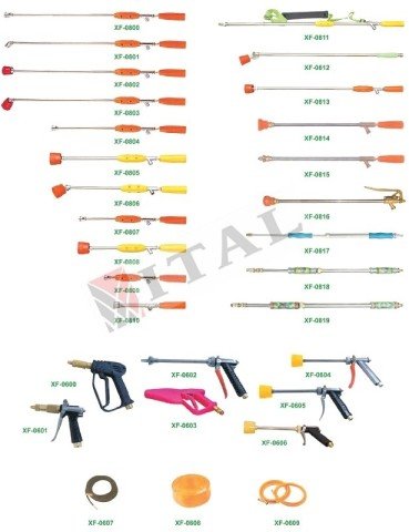 ITL-İLAÇLAMA TABANCASI TETİKLİ 30CM PİRİNÇ MALZEME
