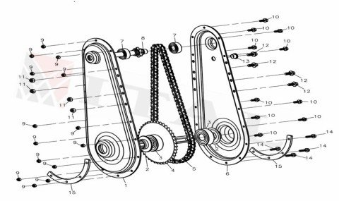 ITL-DİŞLİ KUTUSU KAPAĞI SOL LC600