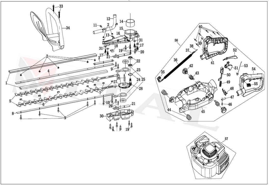 ITL-BIÇAK ORAK 6010A ÇİT BUDAMA