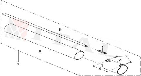 ITL-UZATMA BORUSU TAKIM 60 CM SOLO 423