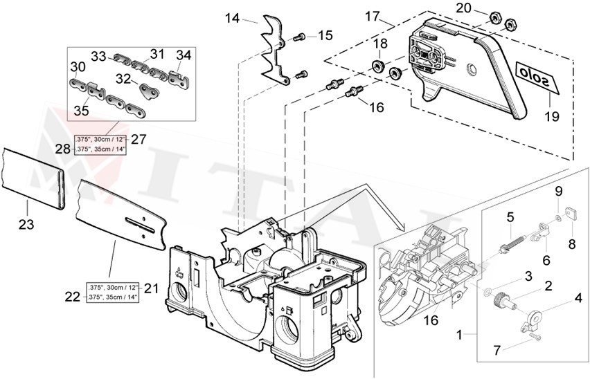 ITL-GERDİRME VİDASI SOLO 636/643
