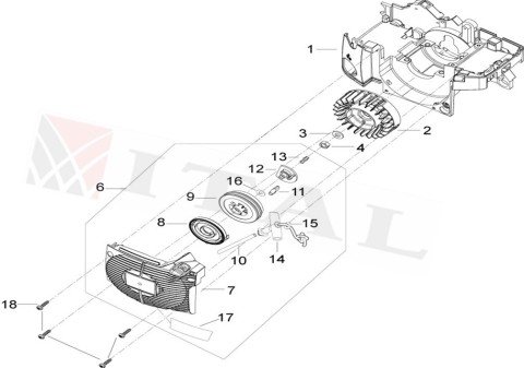 ITL-STARTER TIRNAK SOLO 646/652