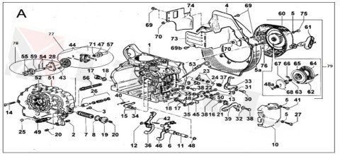ITL-STARTER KOMPLE DİZEL 12HP KM500