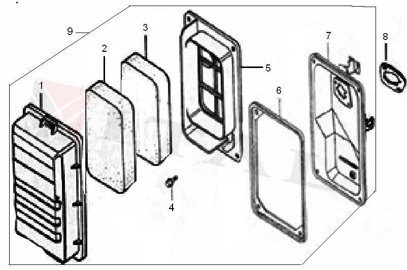 ITL-HAVA FİLTRE KAPAĞI LC1800/2500/3000DC