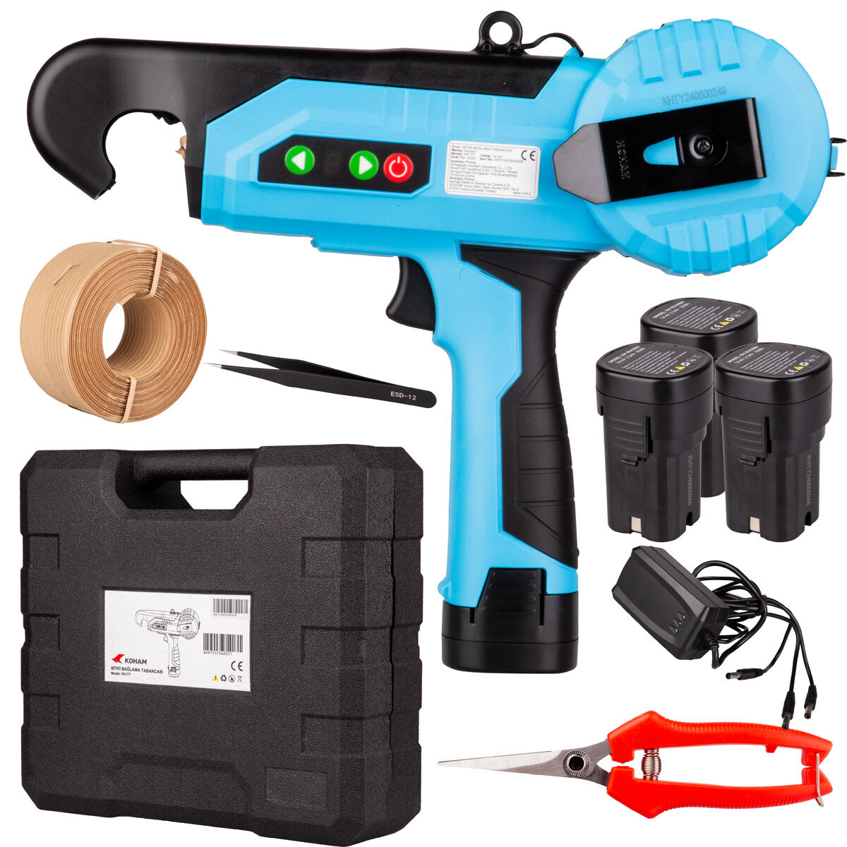 KH-TY BİTKİ BAĞLAMA TABANCASI OTOMATİK 3 AKÜLÜ