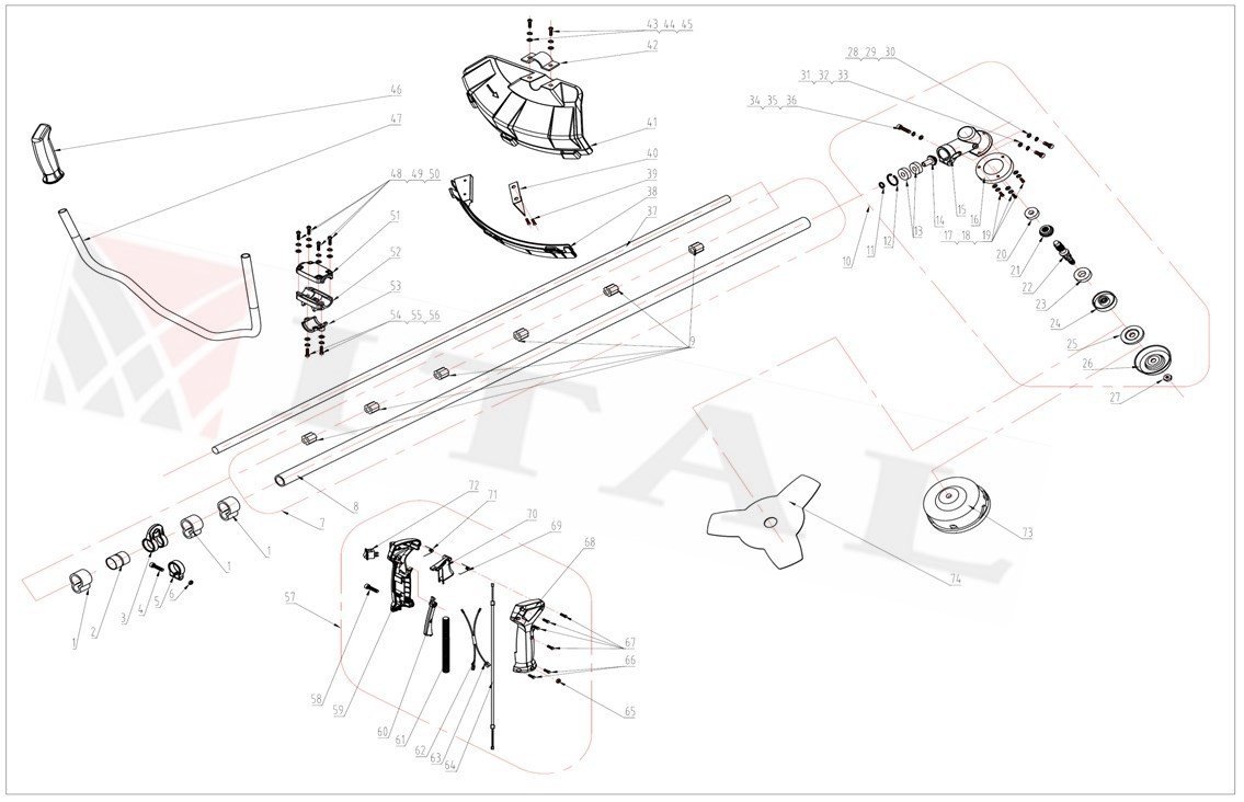 ITL-TETİK YAYI HYX55 YAN TIRPAN