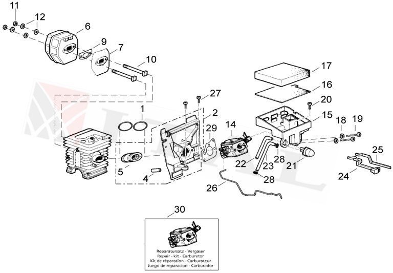 ITL-KARBÜRATÖR SAPLAMASI SOLO 636/643