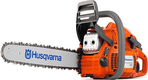 Husqvarna 445 Benzin Motorlu Testere - 2.8 Hp -  45 cm pala / 7cc / 4,9KG / .325 / 36 DİŞ (S)