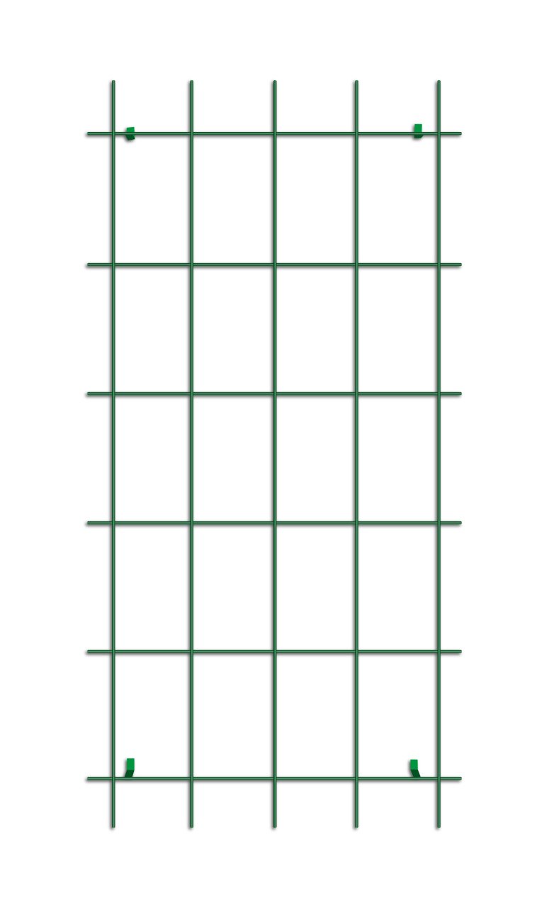 Gardener 74075 Sarmaşık Bitkilere Özel Metal Tırmanma Kafesi  - Yeşil 150cm X 75cm