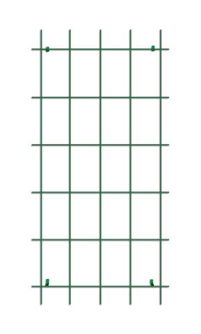Gardener 74075 Sarmaşık Bitkilere Özel Metal Tırmanma Kafesi  - Yeşil 150cm X 75cm