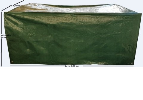 Gardener GRDC201E Masa Takımı Koruma Örtüsü / Kılıfı PE (325 cm x 205 cm x 90 cm)
