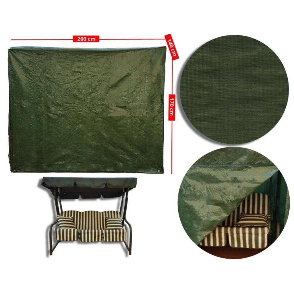Gardener GRDC207E Salıncak Koruma Örtüsü Küçük PE (200 cm x 140 cm x 170 cm)