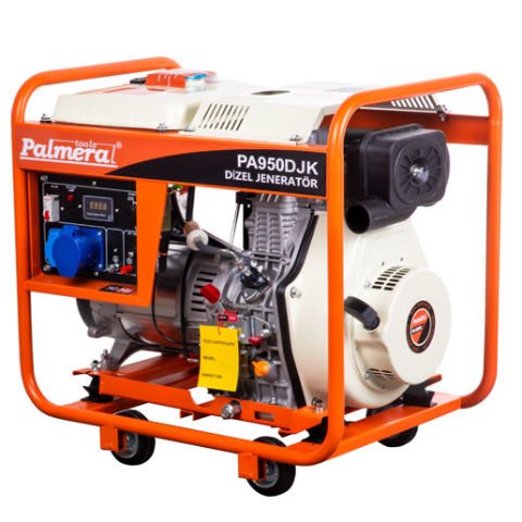 PALMERA PA950DJK JENERATÖR 8,1 kVA DİZEL MARŞLI / DİZEL JENERATÖR / MONOFAZE / PA950DJK