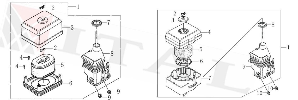ITL-HAVA FİLTRE ALTI LC G160/G200F