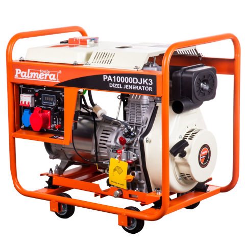 PALMERA PA10000DJK3 JENERATÖR 9,3 kVA DİZ. MARŞ. / DİZEL JENERATÖR / TRİFAZE / PA10000DJK3