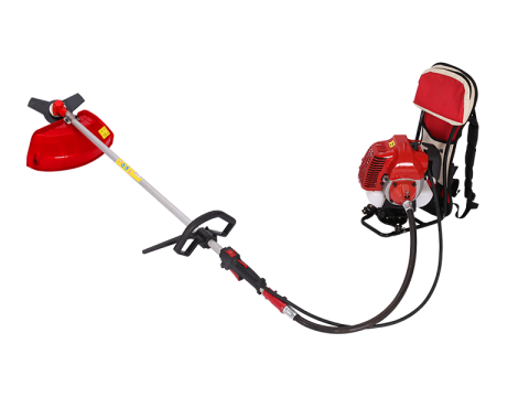 MOTORLU SIRT TİPİ TIRPAN, 3,12 HP, 65 CC, 26 MM ŞAFT BORU,KESME ÇAP MİSİNA 440 MM,BIÇAK 255MM,11KG