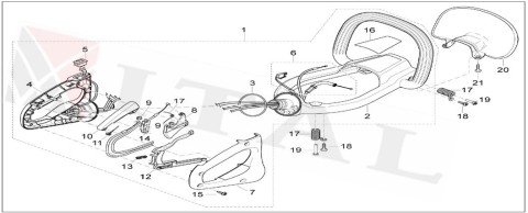 ITL-AMORTİSÖR VİDASI SOLO 656/162
